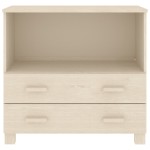 vidaXL Servantă „HAMAR”, maro miere, 85x35x80 cm, lemn masiv de pin