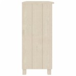 vidaXL Servantă „HAMAR”, maro miere, 85x35x80 cm, lemn masiv de pin