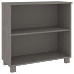 vidaXL Servantă „HAMAR”, gri deschis, 85x35x80 cm, lemn masiv pin vidaXL Servantă „HAMAR”, gri deschis, 85x35x80 cm, lemn masiv pin