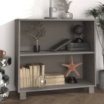 vidaXL Servantă „HAMAR”, gri deschis, 85x35x80 cm, lemn masiv pin vidaXL Servantă „HAMAR”, gri deschis, 85x35x80 cm, lemn masiv pin