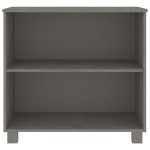vidaXL Servantă „HAMAR”, gri deschis, 85x35x80 cm, lemn masiv pin vidaXL Servantă „HAMAR”, gri deschis, 85x35x80 cm, lemn masiv pin