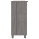 vidaXL Servantă „HAMAR”, gri deschis, 85x35x80 cm, lemn masiv pin vidaXL Servantă „HAMAR”, gri deschis, 85x35x80 cm, lemn masiv pin