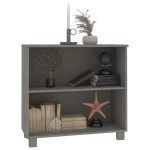 vidaXL Servantă „HAMAR”, gri deschis, 85x35x80 cm, lemn masiv pin vidaXL Servantă „HAMAR”, gri deschis, 85x35x80 cm, lemn masiv pin