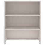 vidaXL Raft superior comodă „HAMAR” alb, 85x35x100 cm, lemn masiv pin