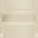 vidaXL Dulap din plastic, 40x43x164 cm, alb angora, design de lemn