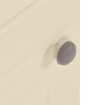 vidaXL Dulap din plastic, 40x43x85,5 cm, alb angora, design de lemn