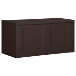 vidaXL Cufăr de perne, maro, 86x40x42 cm, 85 L vidaXL Cufăr de perne, maro, 86x40x42 cm, 85 L