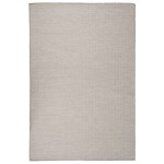 vidaXL Covor de exterior, gri taupe, 120x170 cm, țesătură plată vidaXL Covor de exterior, gri taupe, 120x170 cm, țesătură plată