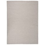 vidaXL Covor de exterior, gri taupe, 200x280 cm, țesătură plată vidaXL Covor de exterior, gri taupe, 200x280 cm, țesătură plată