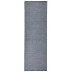 vidaXL Covor de exterior, albastru, 80x250 cm, țesătură plată vidaXL Covor de exterior, albastru, 80x250 cm, țesătură plată