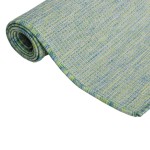 vidaXL Covor de exterior, turcoaz, 80x250 cm, țesătură plată vidaXL Covor de exterior, turcoaz, 80x250 cm, țesătură plată