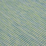 vidaXL Covor de exterior, turcoaz, 80x250 cm, țesătură plată vidaXL Covor de exterior, turcoaz, 80x250 cm, țesătură plată