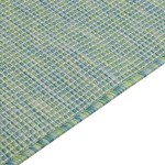 vidaXL Covor de exterior, turcoaz, 140x200 cm, țesătură plată vidaXL Covor de exterior, turcoaz, 140x200 cm, țesătură plată