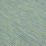 vidaXL Covor de exterior, turcoaz, 140x200 cm, țesătură plată vidaXL Covor de exterior, turcoaz, 140x200 cm, țesătură plată