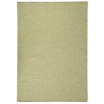 vidaXL Covor de exterior, verde, 140x200 cm, țesătură plată vidaXL Covor de exterior, verde, 140x200 cm, țesătură plată