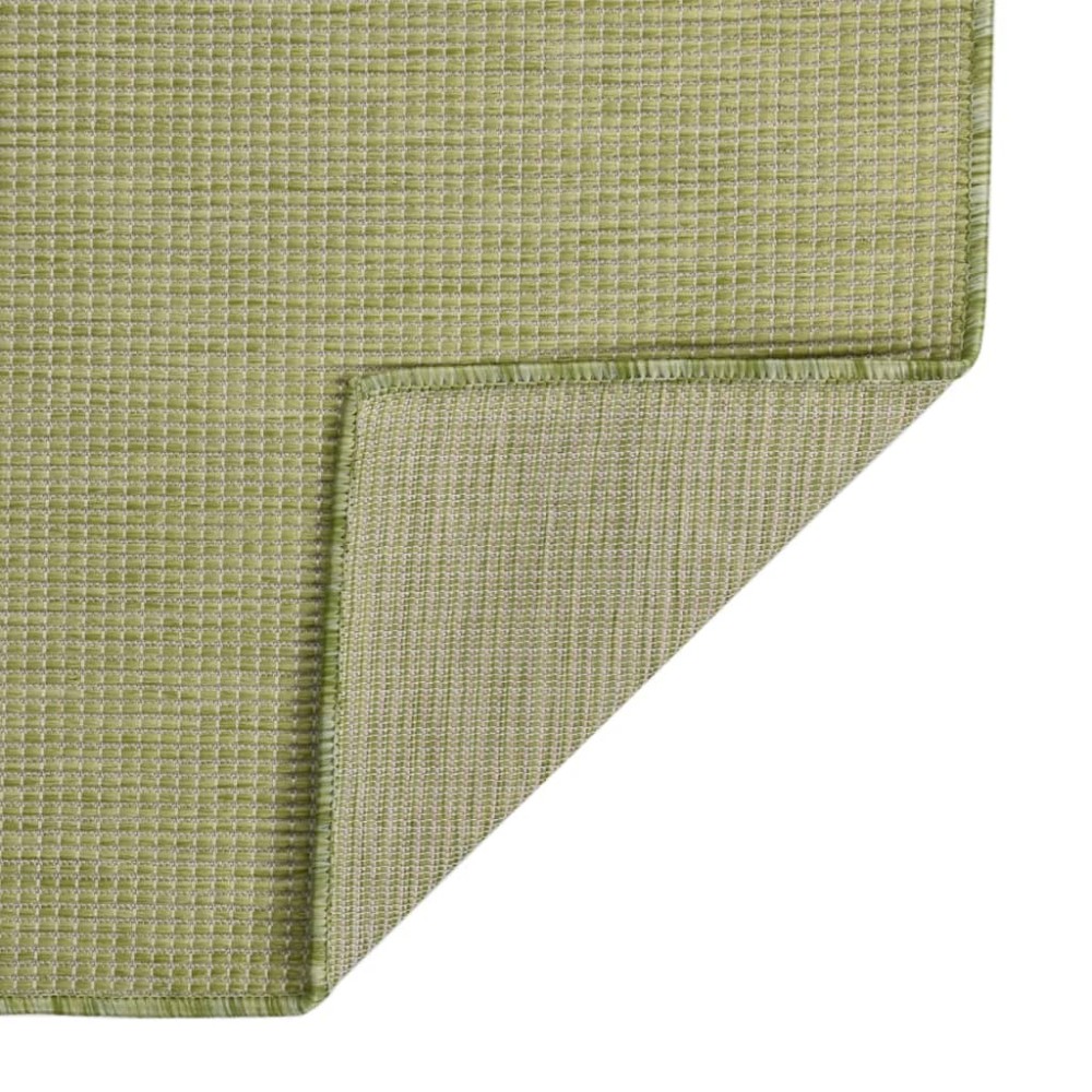 vidaXL Covor de exterior, verde, 200x280 cm, țesătură plată