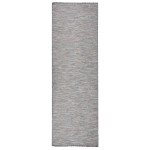 vidaXL Covor de exterior, maro şi albastru, 80x250 cm, țesătură plată vidaXL Covor de exterior, maro şi albastru, 80x250 cm, țesătură plată
