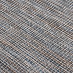 vidaXL Covor de exterior, maro şi albastru, 80x250 cm, țesătură plată vidaXL Covor de exterior, maro şi albastru, 80x250 cm, țesătură plată