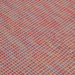 vidaXL Covor de exterior, roșu, 120x170 cm, țesătură plată vidaXL Covor de exterior, roșu, 120x170 cm, țesătură plată
