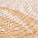 vidaXL Covor de exterior, model frunze, 120x170 cm, țesătură plată vidaXL Covor de exterior, model frunze, 120x170 cm, țesătură plată