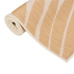 vidaXL Covor de exterior, model frunze, 200x280 cm, țesătură plată vidaXL Covor de exterior, model frunze, 200x280 cm, țesătură plată