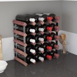 vidaXL Suport sticle de vin, 20 sticle, maro, lemn masiv de pin vidaXL Suport sticle de vin, 20 sticle, maro, lemn masiv de pin
