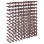 vidaXL Suport sticle de vin, 120 sticle, maro, lemn masiv de pin vidaXL Suport sticle de vin, 120 sticle, maro, lemn masiv de pin