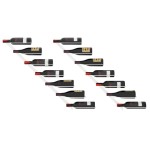 vidaXL Suport sticle de vin, de perete, 7 sticle, 2 buc., alb, metal