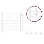 vidaXL Suport sticle de vin pentru 36 sticle, metal vidaXL Suport sticle de vin pentru 36 sticle, metal