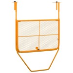 vidaXL Masă de balcon, galben, 60x40 cm, oțel vidaXL Masă de balcon, galben, 60x40 cm, oțel