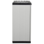 vidaXL Dulap de depozitare grădină, cu 1 raft, gri/negru, 68x40x85 cm vidaXL Dulap de depozitare grădină, cu 1 raft, gri/negru, 68x40x85 cm