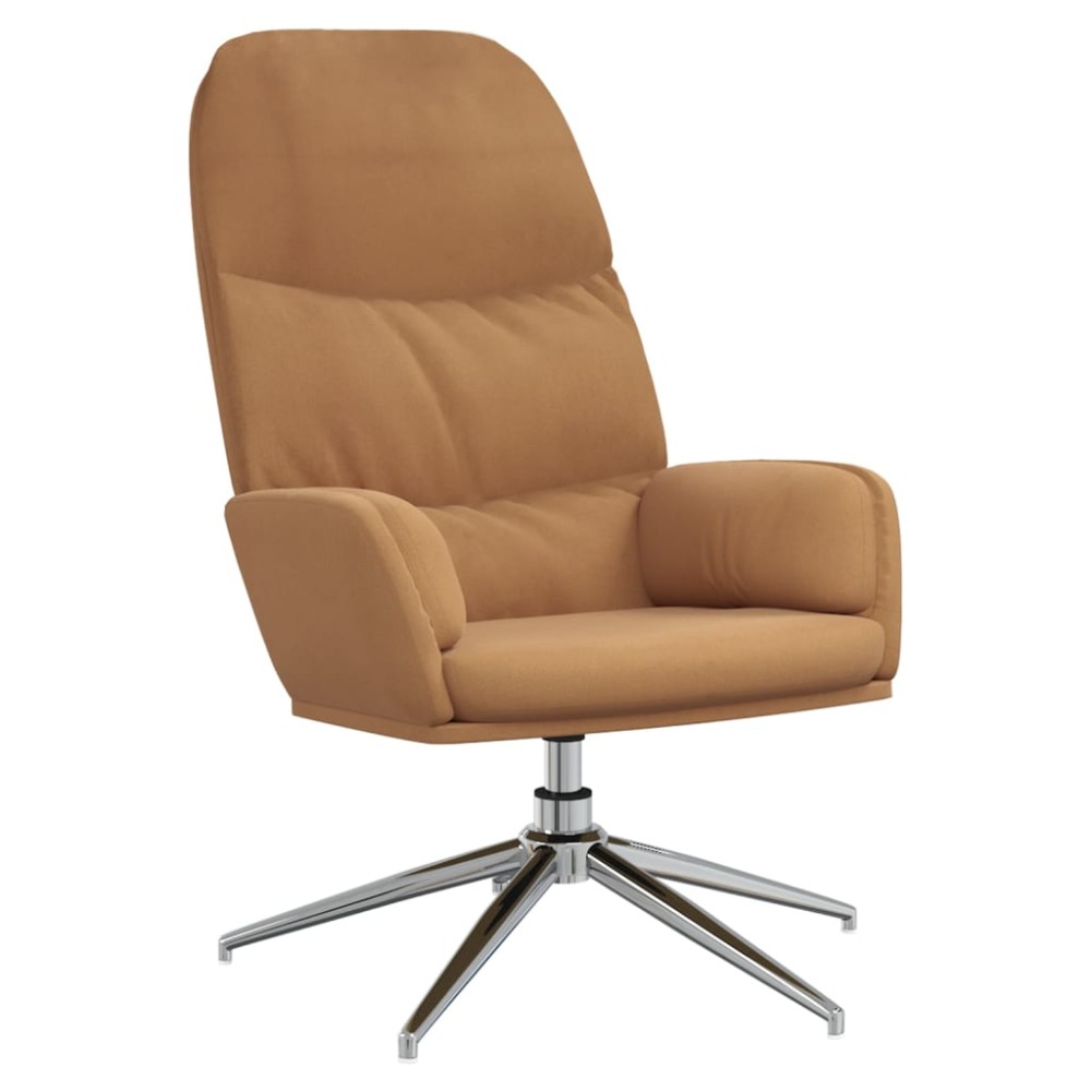 vidaXL Scaun de relaxare, gri taupe, piele întoarsă artificială