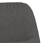 vidaXL Scaun balansoar, gri închis, material textil vidaXL Scaun balansoar, gri închis, material textil
