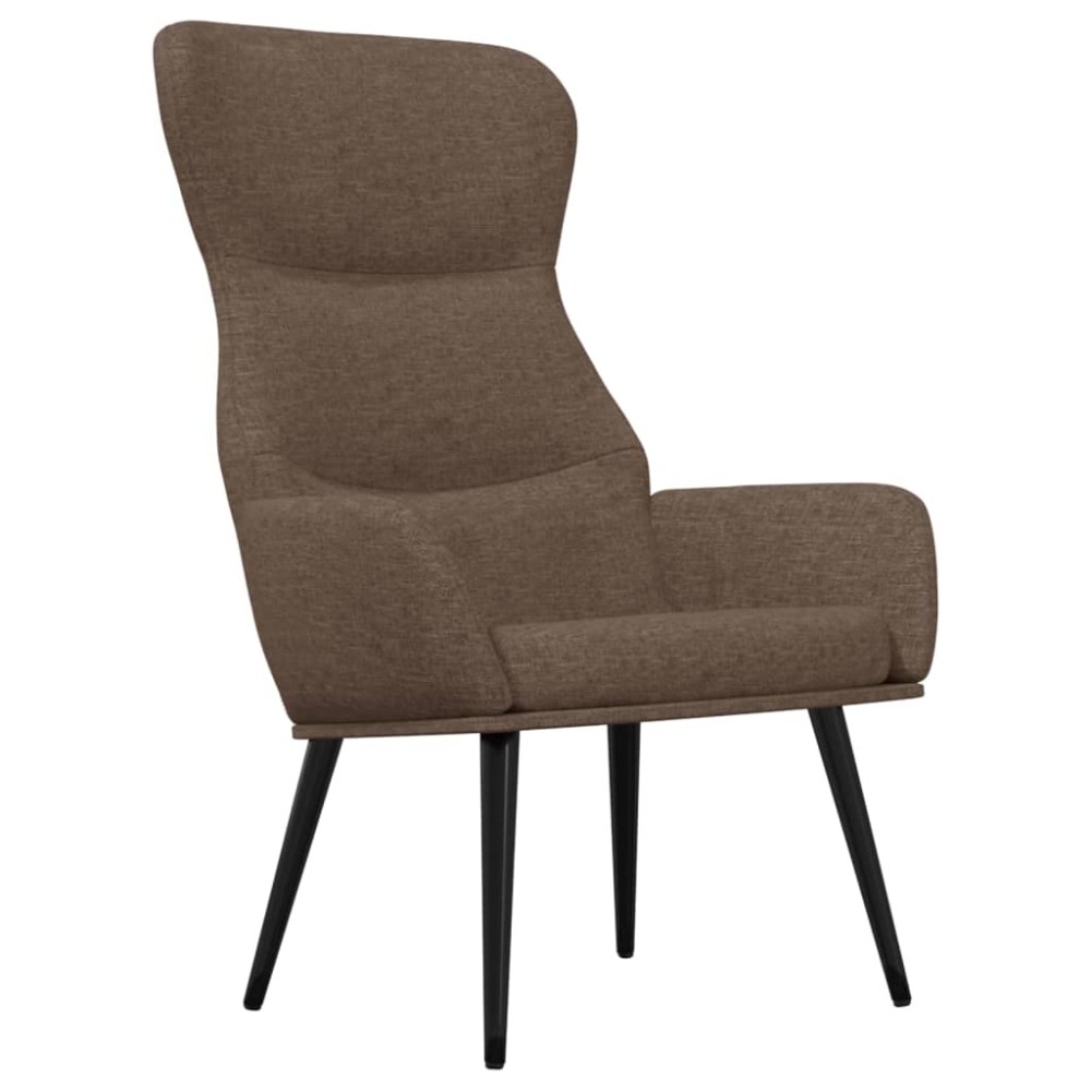 vidaXL Scaun de relaxare, gri taupe, material textil