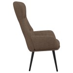 vidaXL Scaun de relaxare, gri taupe, material textil vidaXL Scaun de relaxare, gri taupe, material textil
