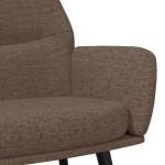 vidaXL Scaun de relaxare, gri taupe, material textil vidaXL Scaun de relaxare, gri taupe, material textil