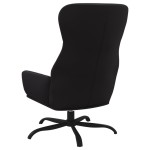 vidaXL Scaun de relaxare, negru, piele ecologică