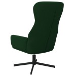 vidaXL Scaun de relaxare, verde închis, catifea vidaXL Scaun de relaxare, verde închis, catifea