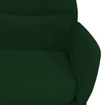 vidaXL Scaun de relaxare, verde închis, catifea vidaXL Scaun de relaxare, verde închis, catifea