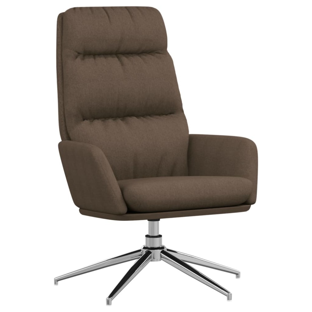 vidaXL Scaun de relaxare, gri taupe, material textil