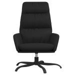 vidaXL Scaun de relaxare, negru, piele ecologică vidaXL Scaun de relaxare, negru, piele ecologică