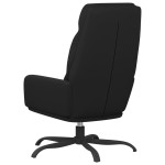 vidaXL Scaun de relaxare, negru, piele ecologică vidaXL Scaun de relaxare, negru, piele ecologică