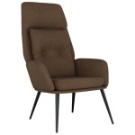 vidaXL Scaun de relaxare, maro, piele întoarsă artificială