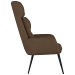 vidaXL Scaun de relaxare, maro, piele întoarsă artificială