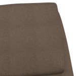 vidaXL Scaun de relaxare, gri taupe, material textil vidaXL Scaun de relaxare, gri taupe, material textil