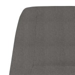 vidaXL Scaun de relaxare, gri deschis, material textil