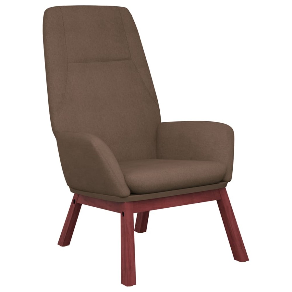 vidaXL Scaun de relaxare, gri taupe, material textil