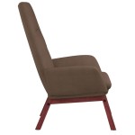 vidaXL Scaun de relaxare, gri taupe, material textil vidaXL Scaun de relaxare, gri taupe, material textil