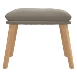 vidaXL Taburet, gri deschis, 45x29,5x35 cm, catifea vidaXL Taburet, gri deschis, 45x29,5x35 cm, catifea