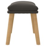 vidaXL Taburet, gri închis, 45x29,5x35 cm, catifea vidaXL Taburet, gri închis, 45x29,5x35 cm, catifea